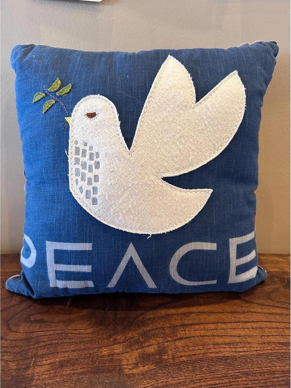 Peace Dove Throw Pillow